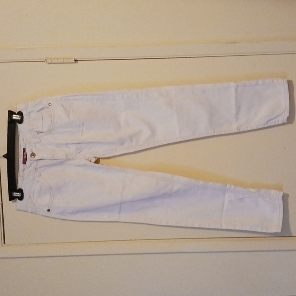 Epic Threads white paint 98 % COTTON  girls size 14